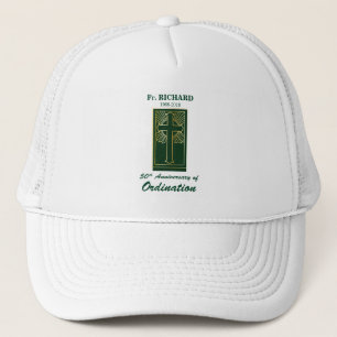 Gorra De Camionero Personalizable 50 Aniversario de la Ordenación Ver