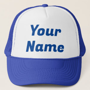 Gorra De Camionero Personalizable azul real