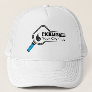 Gorra De Camionero Personalizable Club Blanco de Baloncesto
