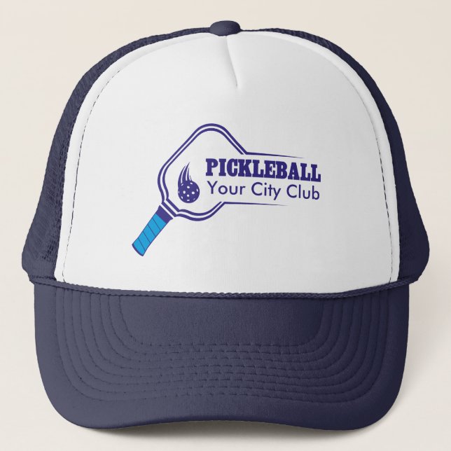 Gorra De Camionero Personalizable Club de Baloncesto (Anverso)