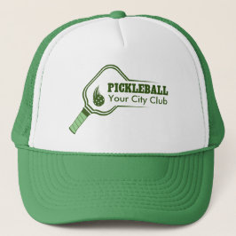 Gorra De Camionero Personalizable Club de Baloncesto Verde