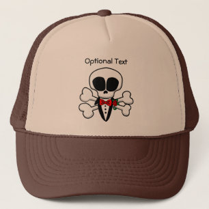 Gorra De Camionero Personalizable completo Skull Groom