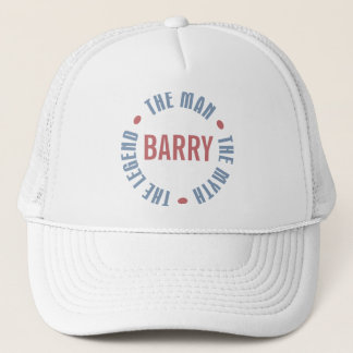 Gorra De Camionero Personalizable de la leyenda del mito del hombre