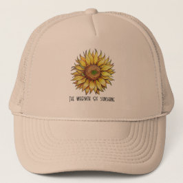 Gorra De Camionero Personalizable girasol