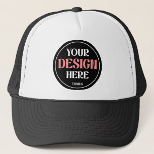 Gorra De Camionero Personalizable, limpio, elegante y sofisticado 