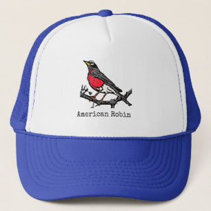 Gorra De Camionero Personalizable Robin de Estados Unidos