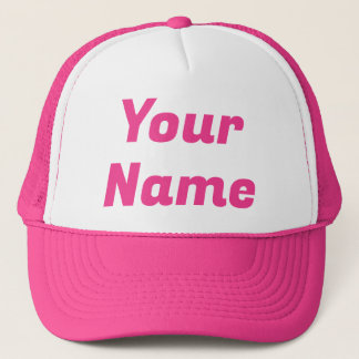 Gorra De Camionero Personalizable rosa