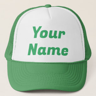 Gorra De Camionero Personalizable verde