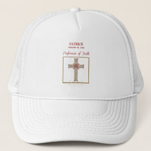 Gorra De Camionero Personalización, bendiciones de RCIA en profesión 