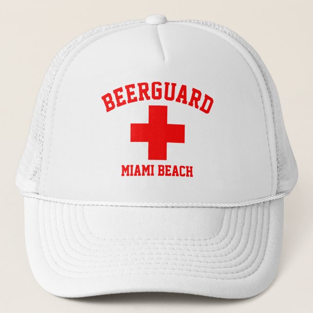 Gorra De Camionero Personalización de Beerguard Lifeguard (Anverso)