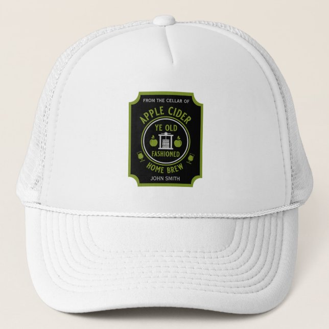 Gorra De Camionero Personalización de la sidra de Apple rusa (Anverso)