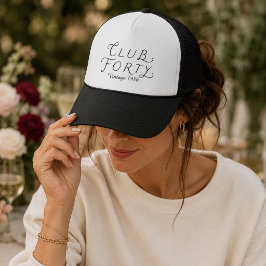 Gorra de camionero personalizada Club Forty