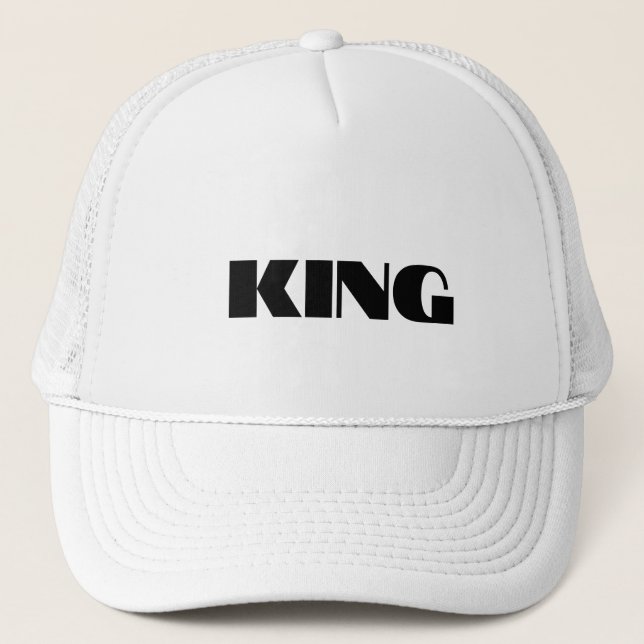 Gorra de camionero personalizada con texto persona (Anverso)