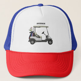 Gorra de Camionero Personalizada Golf Guy Cart Mon