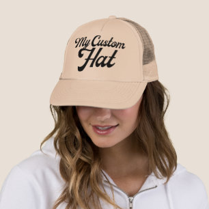 Gorra de camionero personalizada KHAKI Malla atrás