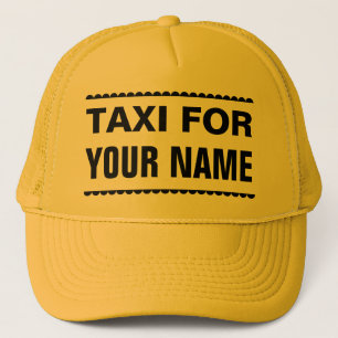 Gorra de camionero personalizada Taxi para tu nomb