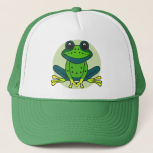 Gorra De Camionero Personalizado-74742 de rana verde