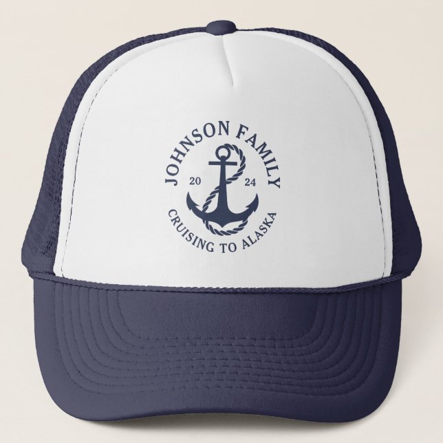 Gorra De Camionero Personalizado Alaska (Anverso)