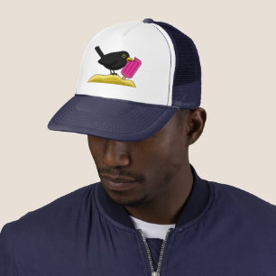 Gorra De Camionero Personalizado Blackbird come un helado