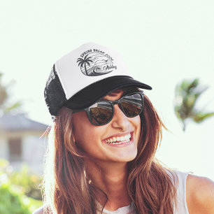Gorra De Camionero Personalizado Chicas de vacaciones de primavera vi