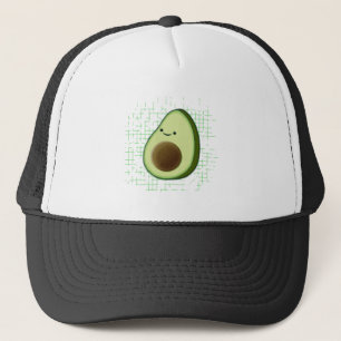 Gorra De Camionero Personalizado Cute Aguacate Con Antecedentes De Pr