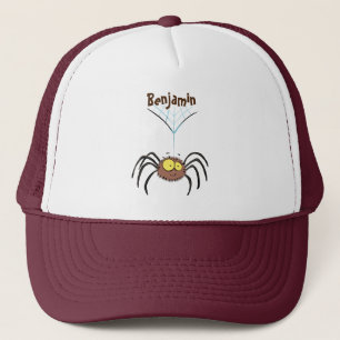 Gorra De Camionero Personalizado de araña suave y adorable
