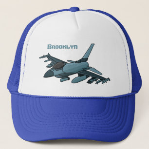 Gorra De Camionero Personalizado de avión de combate militar