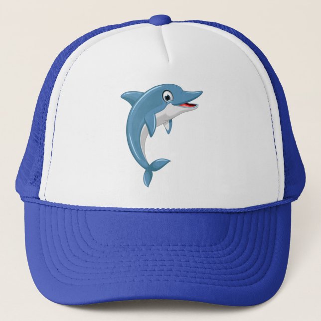 Gorra De Camionero Personalizado de ballenas (Anverso)
