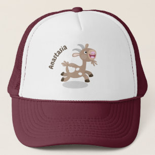 Gorra De Camionero Personalizado de cabra alegre