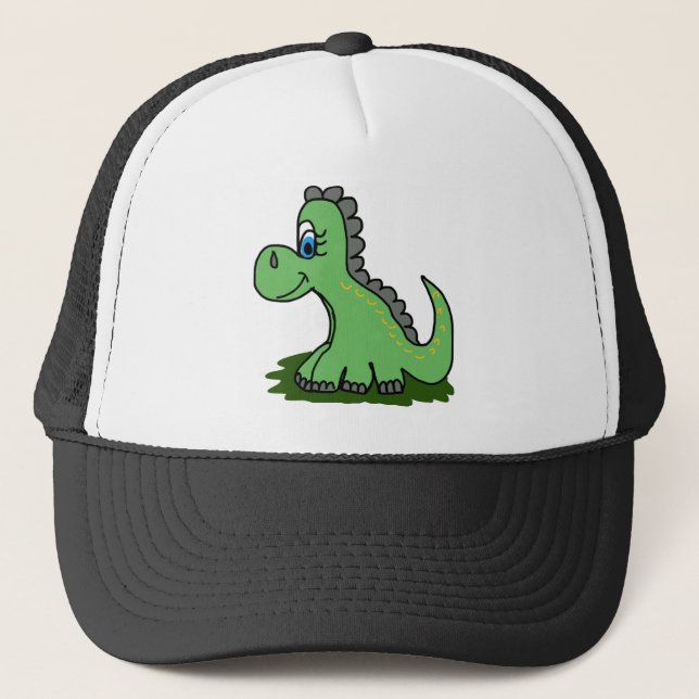 Gorra De Camionero personalizado de dinosaurio (Anverso)