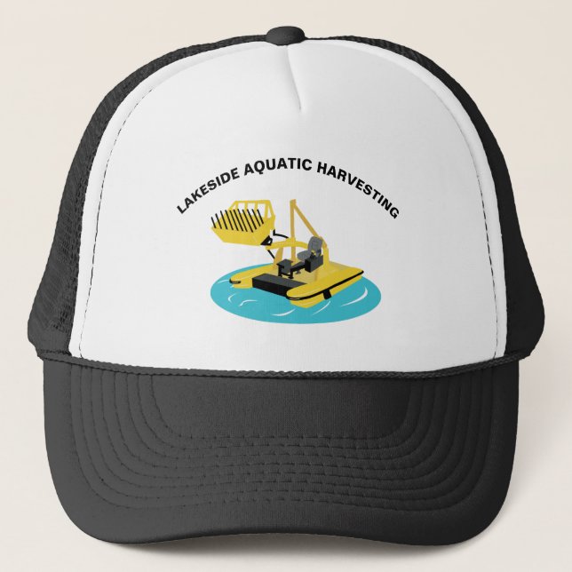 Gorra De Camionero Personalizado de embarcaciones de construcción de  (Anverso)