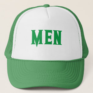 Gorra De Camionero Personalizado de fuentes gigantes Mensajes de text