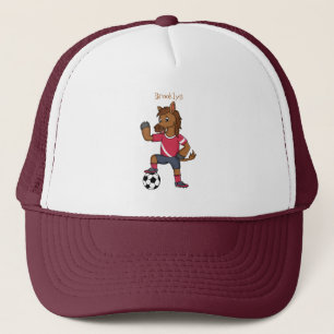 Gorra De Camionero Personalizado de fútbol divertido y divertido