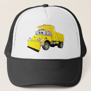 Gorra De Camionero Personalizado de la nieve amarilla