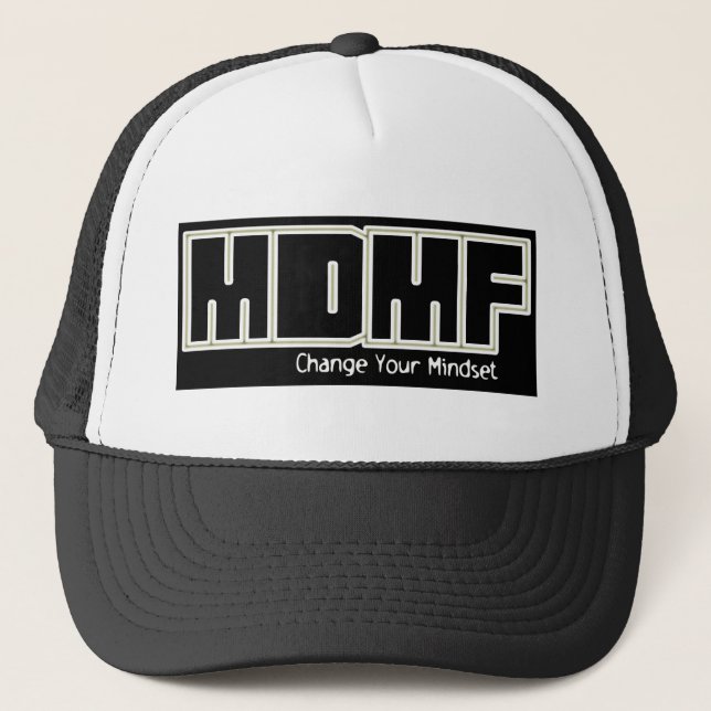 Gorra De Camionero Personalizado de MDMF (Anverso)