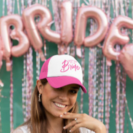 Gorra De Camionero Personalizado de novia Texto