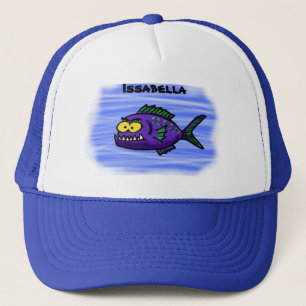 Gorra De Camionero Personalizado de pescado piraña