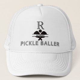 Gorra De Camionero Personalizado de tipo de pelota Monograma Nombre i