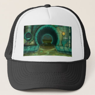 Gorra De Camionero Personalizado de túnel de alcantarillado subterrán