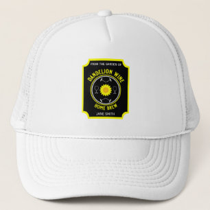 Gorra De Camionero Personalizado de vino Dandelion de fabricación cas