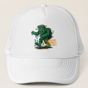 Gorra De Camionero Personalizado del Monstruo del pantano - Aprobado