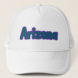Gorra De Camionero Personalizado Del Orgullo Del Estado De Arizona