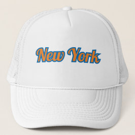 Gorra De Camionero Personalizado del Orgullo del Estado de Nueva York