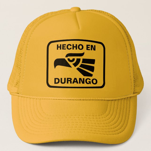 Gorra De Camionero Personalizado del personalizado del en Durango de (Anverso)