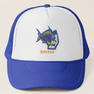 Gorra De Camionero Personalizado divertida de pescados y mariscos