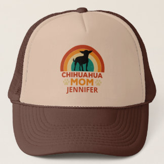 Gorra De Camionero Personalizado el atardecer de la madre del perro c