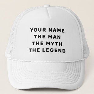 Gorra De Camionero Personalizado El Hombre El Mito La Leyenda