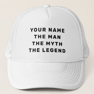 Gorra De Camionero Personalizado El Hombre El Mito La Leyenda
