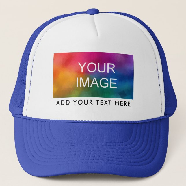 Gorra De Camionero Personalizado elegante plantilla moderna de los ho (Anverso)