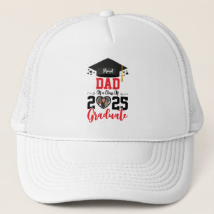 Gorra De Camionero Personalizado Foto Orgulloso Graduado Familia Rega